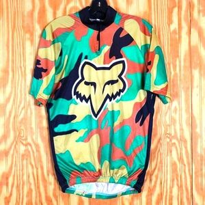 Rare! Austy Camo Cycling Jersey - Size XL - Mountain Bike